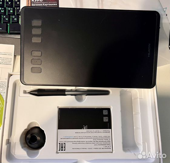 Графический планшет Huion h640p