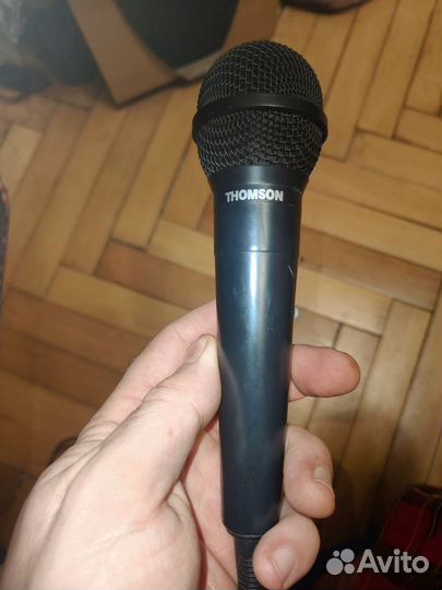 Микрофон проводной Thomson M150 3м черный