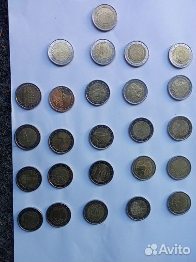 Монеты 2 евро