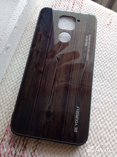 Чехол стекло для Xiaomi Redmi Note 9/10X