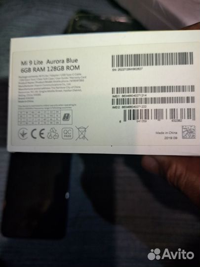 Xiaomi Mi 9 Lite, 6/128 ГБ