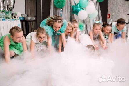 Аниматоры Пенное шоу Химия Бумага Фокусник Пузыри