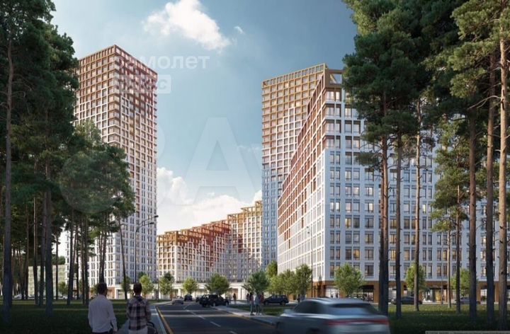 Квартира-студия, 29,5 м², 6/14 эт.