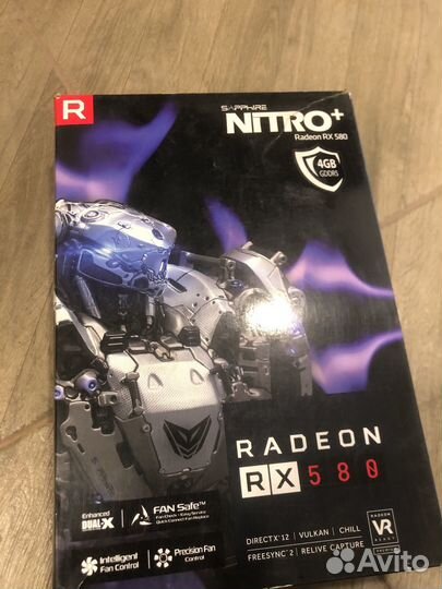 Sapphire rx 580 nitro 4gb