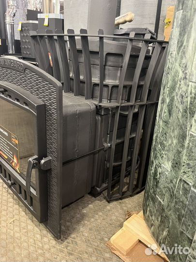 Печь для бани гефест авангард зк 24(П) 2 Ураган