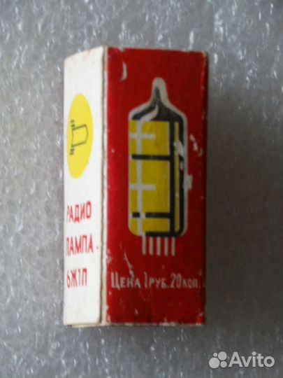 Радиолампа 6Ж1П Новая