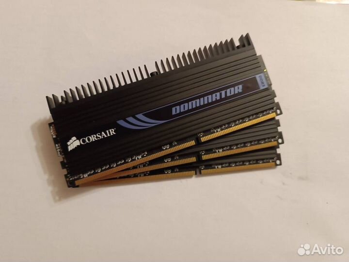 Озу Corsair Dominator 6Gb (3*2Gb)