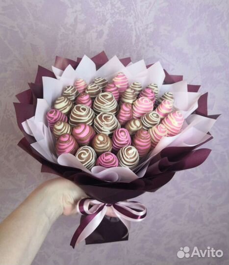 Букет из Фиников в Шоколаде. Съедобные Букеты