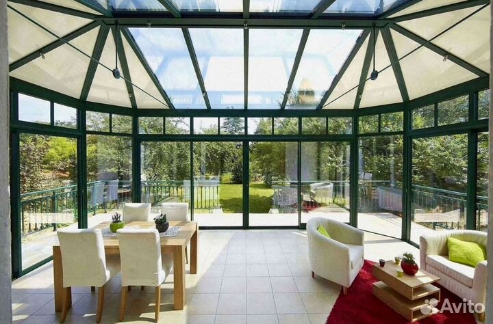 Алюминиевые окна в дом рассрочка