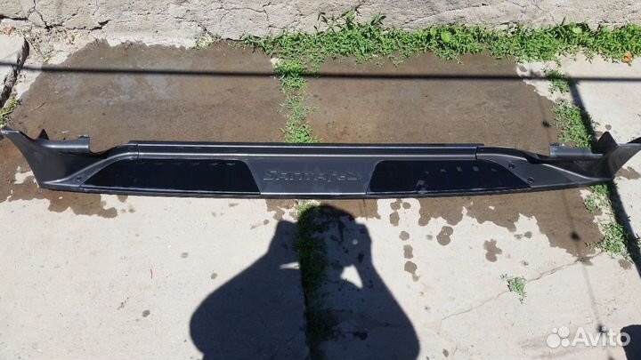 Порог на хендай сантэ фэ 2008 правый оригинал