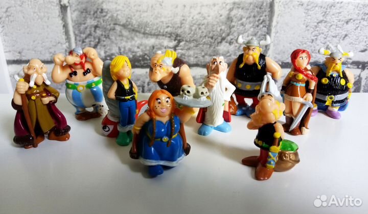 Колекция киндер Астерикс и Викинги + единички 2006