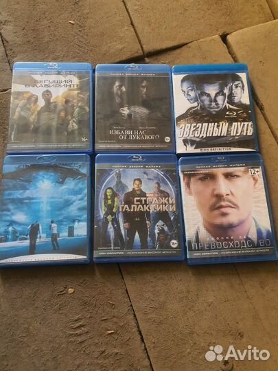 Блюрей диски