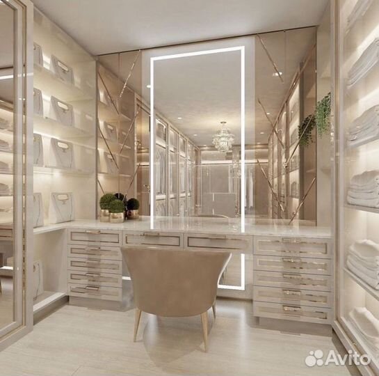 Зеркало с подсветкой в полный рост