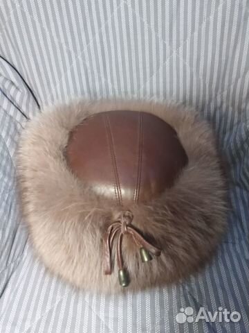 Шапка из песца 59 р