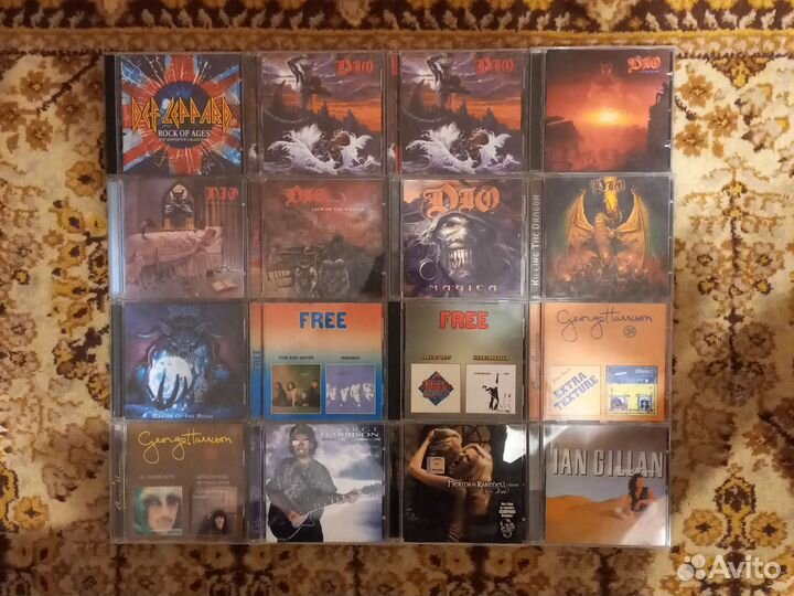 CD диски (Classic Rock & Hard Rock) №1