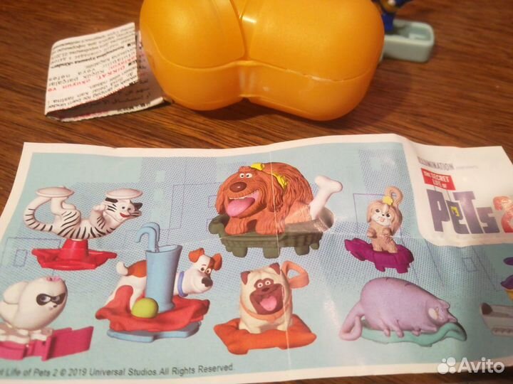 Киндер серия PeTs2 тайная жизнь домашних животных