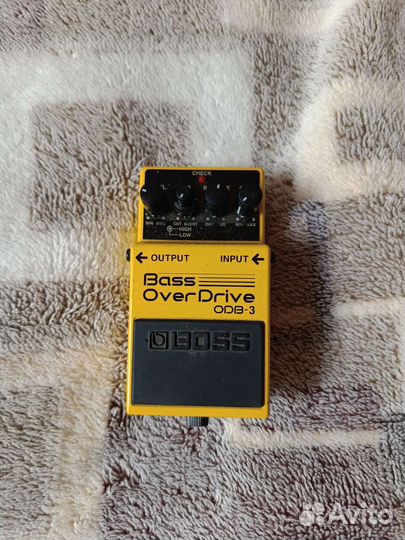 Boss ODB-3 овердрайв для Баса