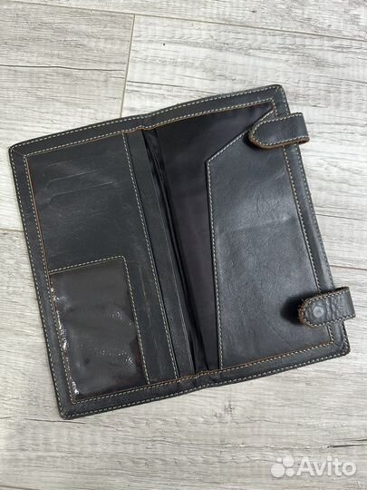 Кошелек мужской кожаный