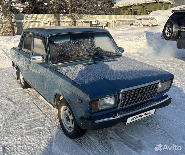 ВАЗ 2107 1.6 МТ, 2007, 60 000 км