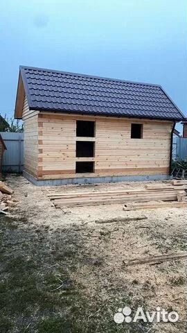 Баня 2.5 х 5 из бруса