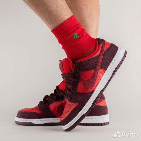 Кроссовки Nike Dunk Low Fruity Pack Cherry (36-45)