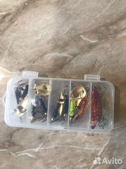 Блесна вертушки в боксе