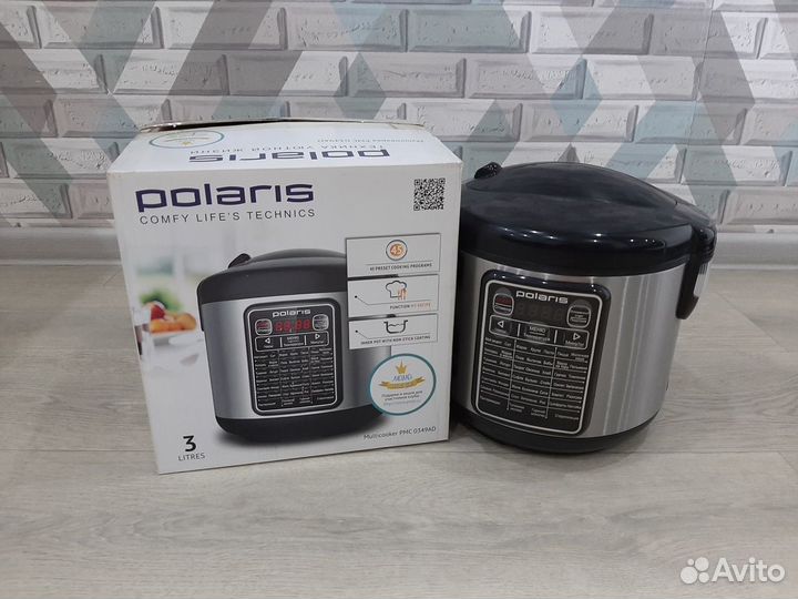 Мультиварка Polaris новая 3л