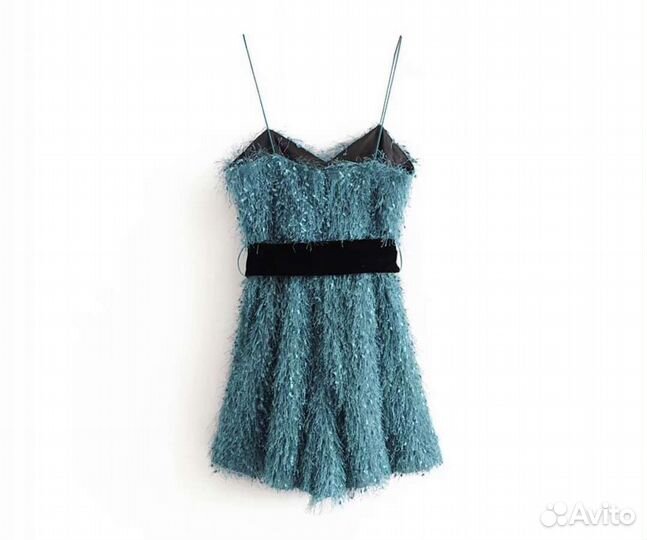 Комбинезон (платье) zara р.М новогодняя коллекция