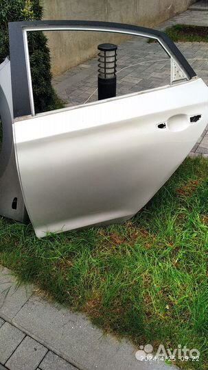 Дверь задняя левая hyundai solaris 2