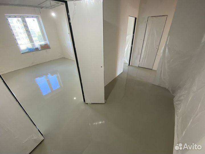 Заливка наливного пола