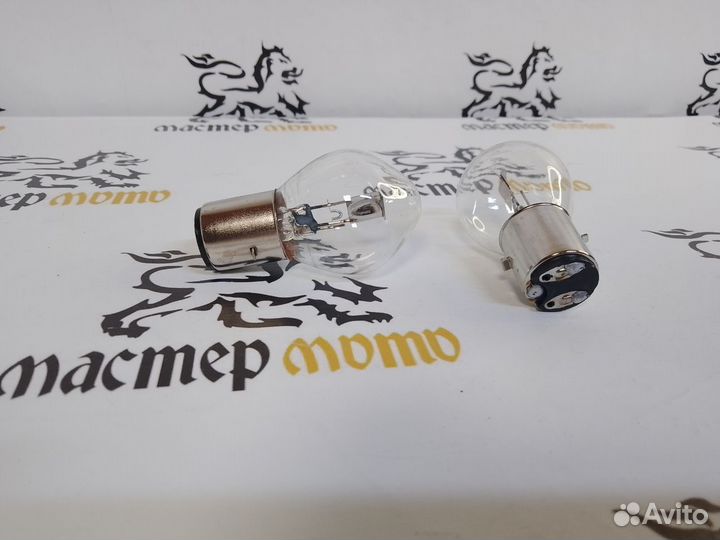 Лампочка фары B35 BA20D (12V 35/35W)