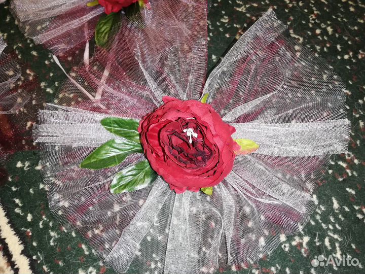 Украшения для свадебного авто