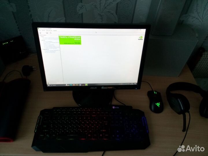 Игровой пк Intel I5-9400, GTX 1650 super с монит