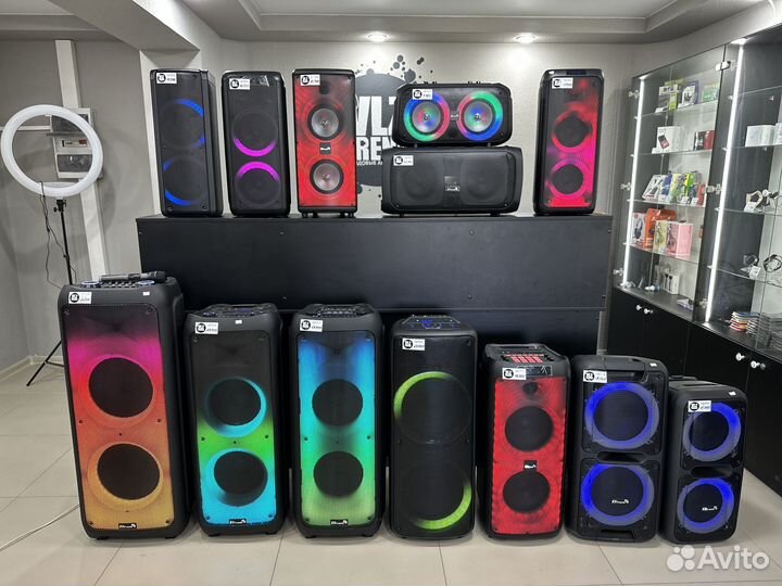 Портативные блютуз колонки