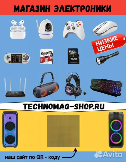 Адаптер Mini VGA2AV 1080p Converter to 3 rca