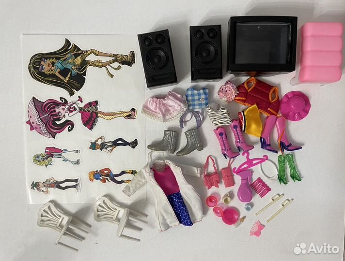 Куклы bratz, barbie, equestria girl лот