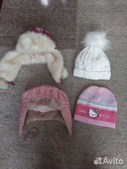 Шапка для девочки р.56