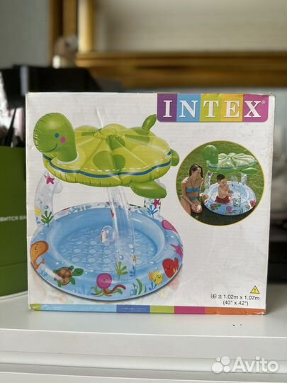 Детский надувной бассейн Intex