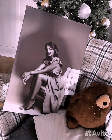 Портрет по фото на холсте, Печать на холсте