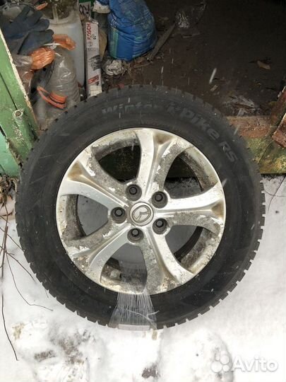 Колеса r15 mazda зима