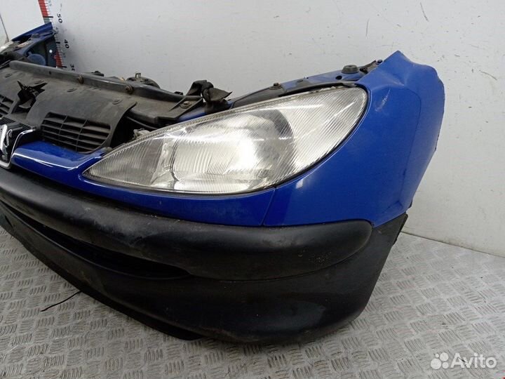 Бампер (ноускат) для Peugeot-Citroen 206