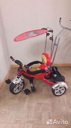 Детский трехколесный велосипед бу