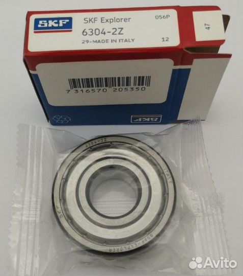 Подшипник SKF 6304 ZZ SKF6304ZZ-F