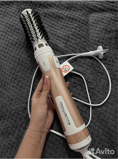 Фен щетка вращающаяся rowenta