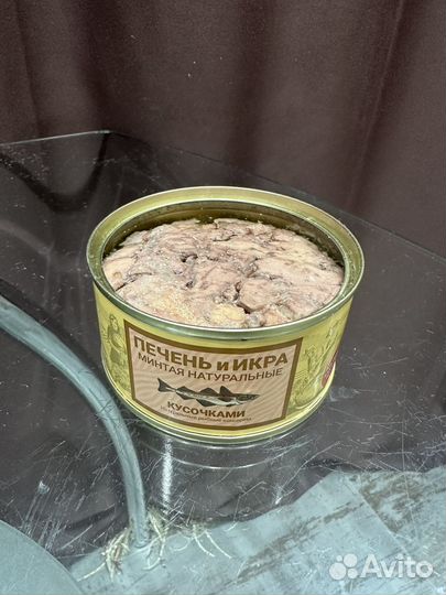 Печень и икра минтая Камчаттралфлот охлажденные