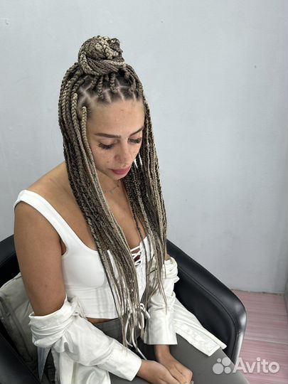 Афрокосы с канекалоном