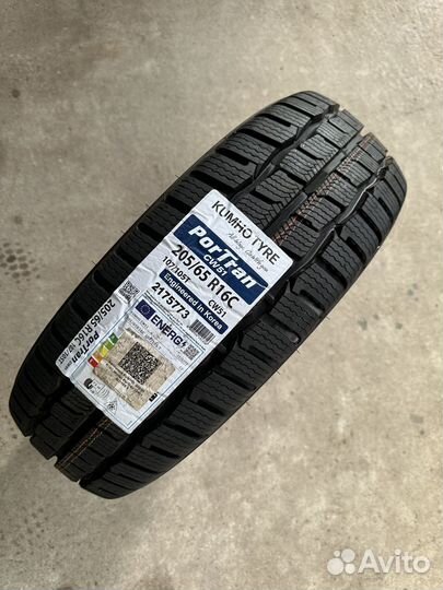 Kumho Winter PorTran CW51 205/65 R16C 107T