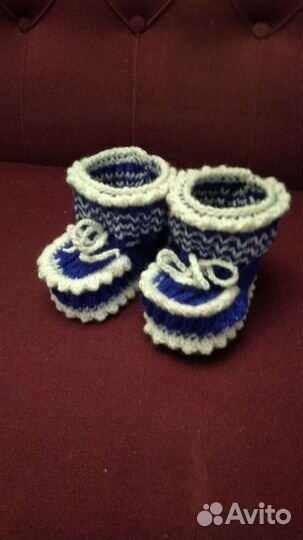 Пинетки вязаные