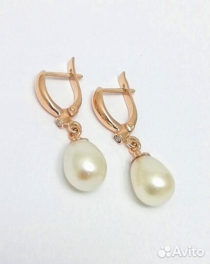 Золотые серьги дб401193-2 4,98г