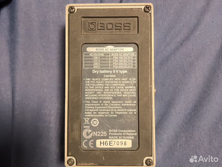 Boss chromatic tuner TU-3